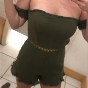 Green romper